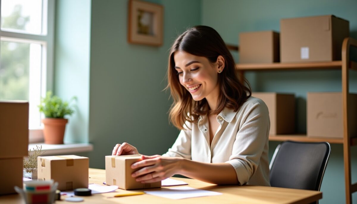 Emballage à domicile : le guide ultime pour bien démarrer votre activité en toute simplicité